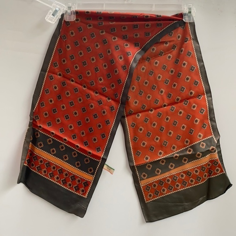 Vintage Morsly Italian rectangle scarf